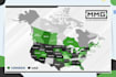 create vector map infographic design