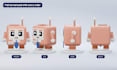 do 3d character modeling, cute 3d mascot design and blender 3d model