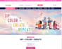 design and development of website