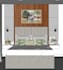 do interior 3d rendering  l living room l kitchen l bedroom