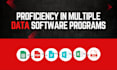 do data entry in excel, web research, web scraping, copy paste and finding email