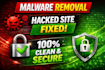 wordpress hacked site and remove malware permanently