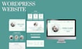 design a responsive wordpress website or create an elementor pro website