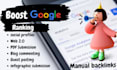 do monthly off page SEO service,manual high quality backlinks and guest posts