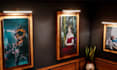 create a 3d art gallery slideshow video with your images