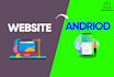 convert any website to android studio app