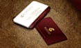 design professional and modern business card