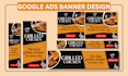 do creative web banner, static google ads banner, facebook ads design, ad image