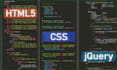 create your HTML, CSS, javascript, nodejs, react projects