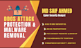 give you protection against ddos attack,malware removal or security