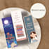 design creative printable custom bookmark