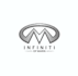 design progressive luxurious infinity dealer logo