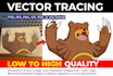 redesign image to vector file