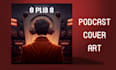 design a professional ,topnotch podcast cover art and podcast logo design
