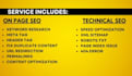 complete on page SEO and technical optimization for wordpress