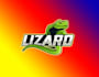 design awesome lizard mascot  logo with express delivery