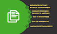 migrate, clone, copy, wordpress website to new host or domain manually