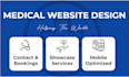 build modern and professional medical website