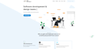 be your front end web developer using HTML CSS bootstrap tailwind css