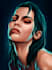 draw a cartoon stylized portrait and fan art