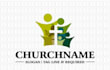 do awesome modern religious logo design
