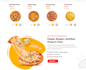 create wordpress restaurant shop design ecommerce food website