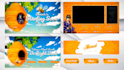 design a custom animated twitch stream overlay and screens