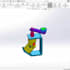 2d drawing and 3d modelling in solidworks