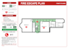 design emergency evacuation plan, fire escape diagram, map for your safety