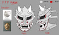design a wrestling mask