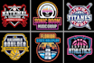 design football soccer sport logo