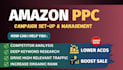 manage and optimize amazon PPC campaigns  sponsored ads