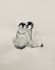 hand draw cute animals illustrations with watercolors