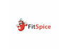design strong famous fit spice logo