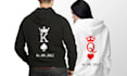 design customized matching couple tshirts and hoodies