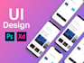 design beautiful mobile UI for android and ios