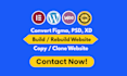 duplicate, redesign, copy clone wordpress website with elementor pro