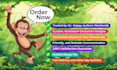 do children story book illustration and book cover with ai