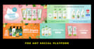 create static or animated web banner ads, newsletter