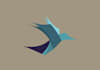 design bird logo with express delivery