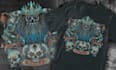 draw awesome design tshirt screen printing for merchandise