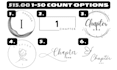 create chapter headings for your book