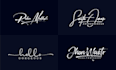 do scripted, handwriting, photography, cursive, signature logo