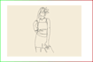 draw one line art, single line art, continuous line art