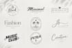 design modern minimalist business logo and brand identity