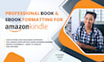 formate your amazon book and ebook for KDP