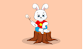 draw cute 2d cartoon character, animal, objects, stickers