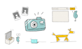 create digital crayon doodles and doodle art for any purpose