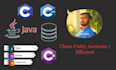 code in java c cpp csharp oop data structures and python programming projects
