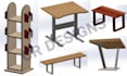 do 3d industrial designs and wood designs with solidworks